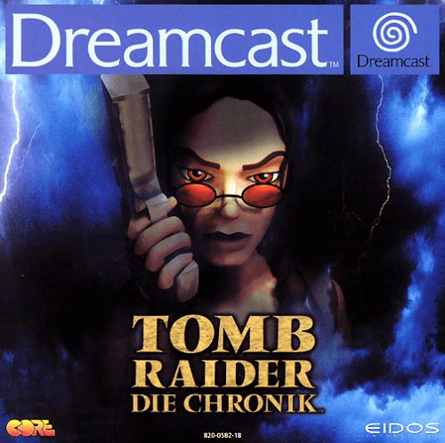 Tomb Raider: Die Chronik box art for Sega Dreamcast